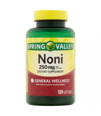 Spring Valley Noni Softgels, 250 mg, 120 Ct