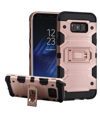 MUNDAZE Rose Gold Defense Double Layered Case For Samsung Galaxy Note 8 Phone