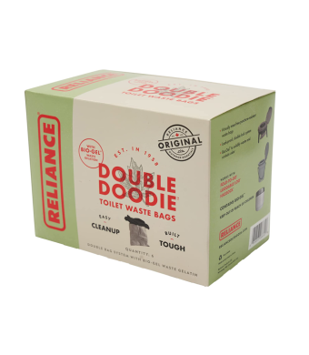 Reliance Products Double Doodie Toilet Waste Bags (6-Pack)
