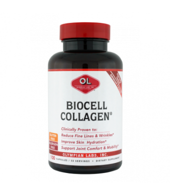 Olympian Labs Biocell Collagen Dietary Supplement, 100 count