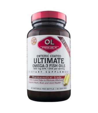 Olympian Labs Omega 3, Ultimate Omega 3 g, 60ct