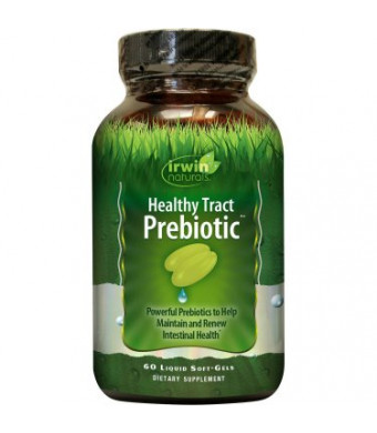Irwin Naturals Healthy Tract Prebiotic, 60 ct