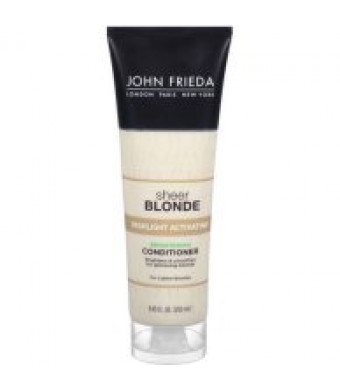 John Frieda Sheer Blonde Highlight Activating Brightening Conditioner, Lighter Blondes, 8.45 Fl Oz