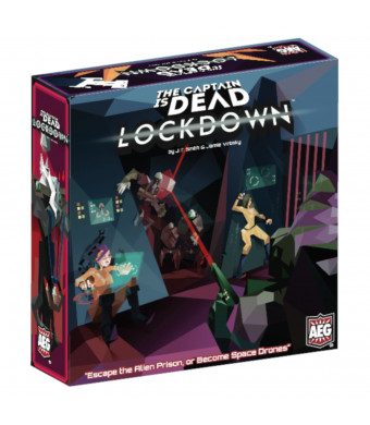 The Captain Is Dead: Lockdown Expansion Board Game, by Alderac Entertainment Group (AEG)