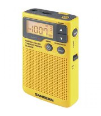 Sangean DT-400W Digital AM/FM Pocket Radio with Weather Alert
