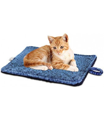 Marunda Self-Warming Cat Bed ,Super Soft Dog Bed Crate Bed Blanket, Self Heating Cat Pad, Thermal Cat and Dog Warming Bed Mat. (Self-Warming, S - 22" * 15")