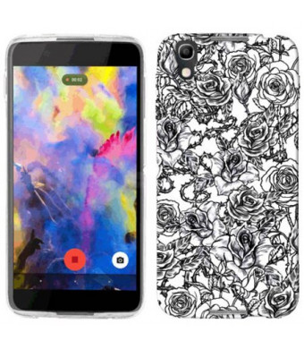 Mundaze Roses and Thorns Phone Case Cover for Alcatel IDOL 4 Nitro 4