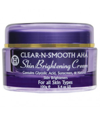 Clear-N-Smooth Skin Lightening Whitening Brightening Cream, 3.4 Oz