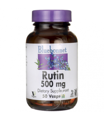 Bluebonnet Rutin 500 Mg, 50 Ct