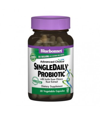 Bluebonnet Advanced Choice Single Daily Probiotic, 50 Billion Cfu, 30 Ct