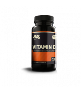 Optimum Nutrition Vitamin D 5000 IU Softgels, 200 Ct