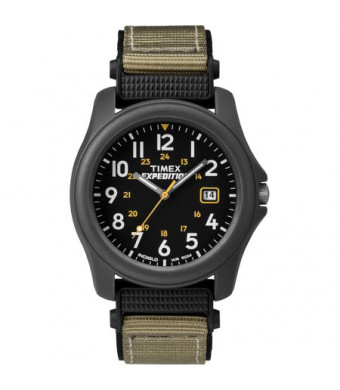 Timex Men's Expedition Camper Watch, Gray Nylon Strap