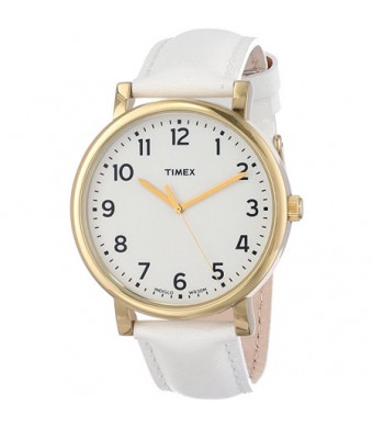 Timex Leather Unisex Watch T2P170