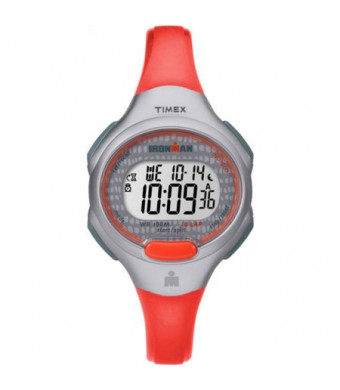 Timex Women's Ironman Essential 10 Orange/Gray Watch, Resin Strap