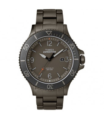 Timex Men's Expedition Ranger Gray Watch, Stainless Steel Bracelet