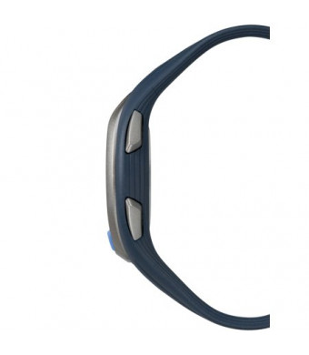 Timex Unisex Ironman Sleek 50 Full-Size Blue/Black Watch, Resin Strap