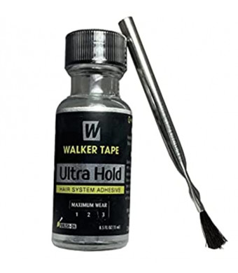 Ultra Hold Adhesive for Lace Wigs & Toupees .5Oz by Walker Tape