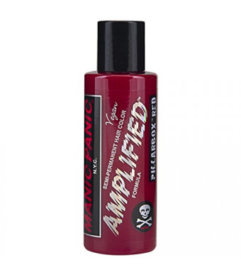 MANIC PANIC Pillarbox Red Hair Color Amplified
