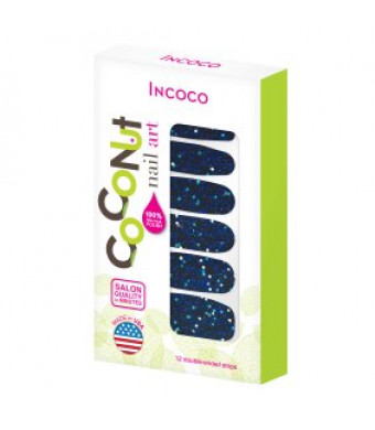 Coconut Nail Art by Incoco Nail Polish Strips, After Party