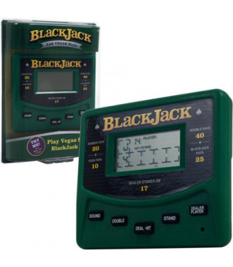 RecZone Electronic Handheld Las Vegas Style Blackjack Game