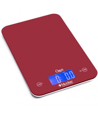 Ozeri Touch II 18 lbs Digital Kitchen Scale, with Microban Antimicrobial Product Protection