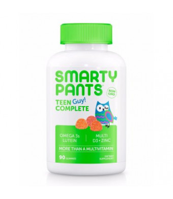 SmartyPants Teen Guy Complete, Multivitamin Gummy, 90 ct