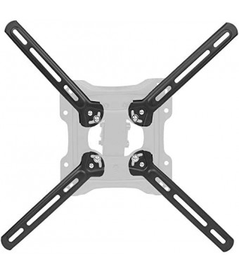 VIVO Steel VESA Mount Adapter Plate Brackets for LCD Screens, Conversion Kit for VESA up to 400x400mm, MOUNT-AD4X4