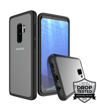 Prodigee Safetee Slim Case for Samsung Galaxy S9+ - Clear/Black