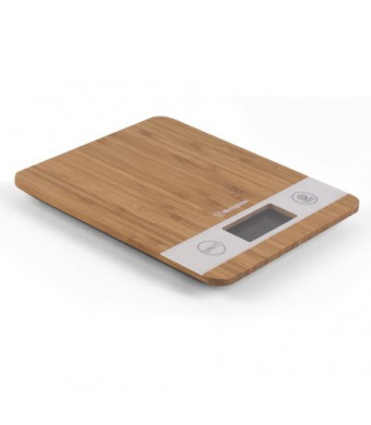 Westinghouse Digital Kitchen Scale, Bamboo