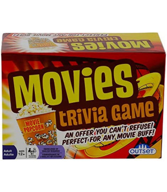 Movies Trivia Game - Fun Cinema Question Based Game Featuring 1200 Trivia Questions - Ages 12+