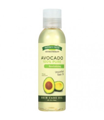 Nature's Truth Aromatherapy Avocado Skin Care Oil, Unscented, 4 Fl Oz