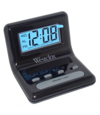 Westclox 47538 Lcd Digital Bedside Alarm Clock