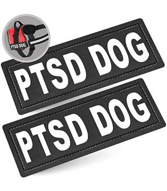 Industrial Puppy PTSD Dog Patch for Service Dog Vest - PTSD Service Dog Patches for Service Dog, Emotional Support, in Training, Service Dog in Training, and Therapy Dog Harnesses