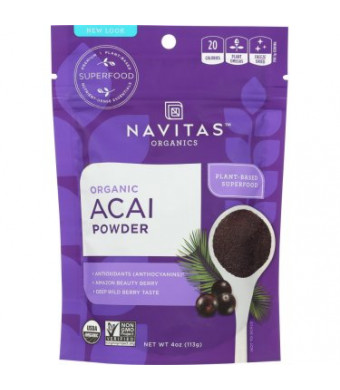 Navitas Organics Acai Powder, 4.0 Oz, 38 Servings