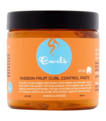 Curls Passion Fruit Curl Control Paste, 4 fl oz