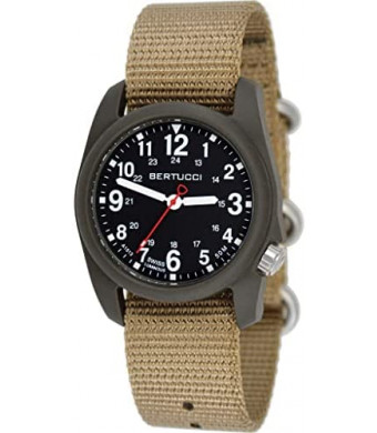 Bertucci Men's 11027 Analog Display Analog Quartz Brown Watch