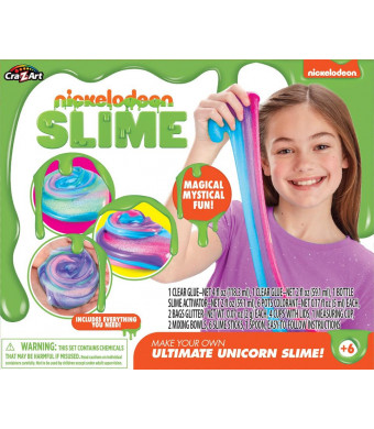 Cra-Z-Art Nickelodeon Ultimate DIY Unicorn Slime Making Kit