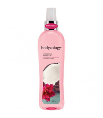 Bodycology Coconut Hibiscus Fragrance Mist, 8 fl oz