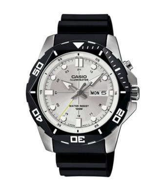 Casio Men's Dive Style Watch, Black Resin Strap
