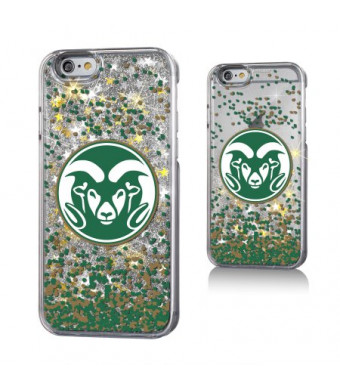 Colorado State University Gold Glitter Case for the iPhone 6 / 6S / 7 / 8 NCAA