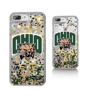 Ohio University Bobcats Confetti Glitter Case for iPhone 8 Plus / 7 Plus / 6 Plus