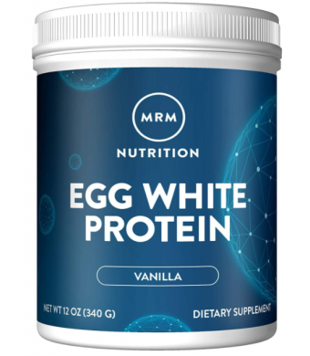 MRM All Natural Egg White Protein, Vanilla, 12oz,