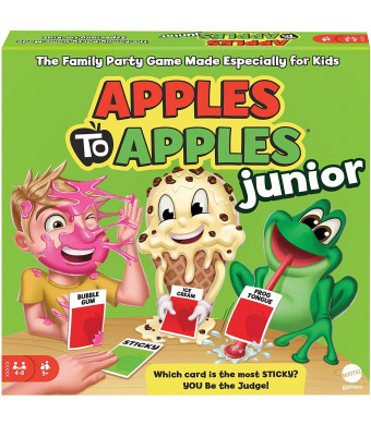 Mattel Apples to Apples Junior - The Game of Crazy Combinations! (Packaging may vary)