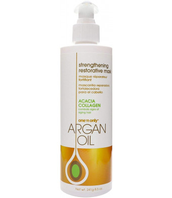 one 'n only Argan Oil Restorative Mask Derived from Moroccan Argan Trees, 8.5 Ounce