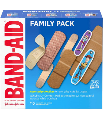 Band-Aid Variety Pack, 110 Count