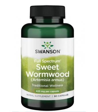 Swanson Premium Full-Spectrum Wormwood (Artemisinin) 425 mg 90 Caps