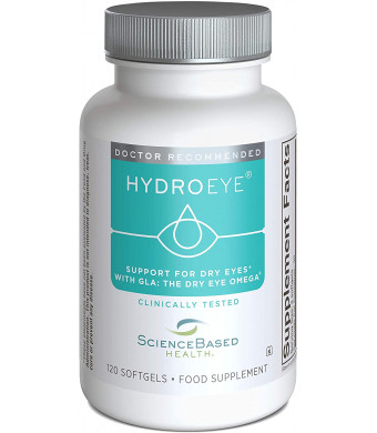 ScienceBased Health HydroEye Softgels - Dry Eye Relief - 120 Count