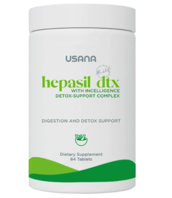 USANA Hepasil DTX Liver Detoxification with InCelligence Detox-Support Complex Supplement