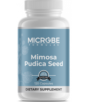 Intestinal Support - Microbe Formulas Mimosa Pudica- 120 Capsules - Supports Detoxification - Antimicrobial Benefits - Fat Soluble Organic Supplement - Dietary Supplement - Healthy Intestinal Tract