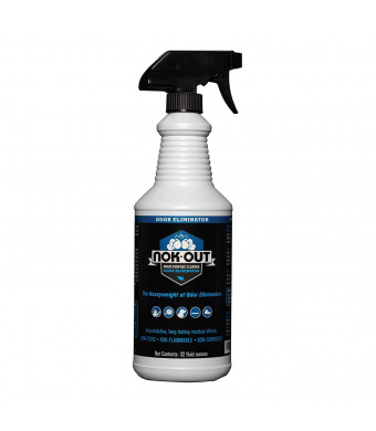 Nok-Out Odor Eliminator, 32 Oz Trigger Spray, Multi-Purpose Odor Eliminator and Cleaner